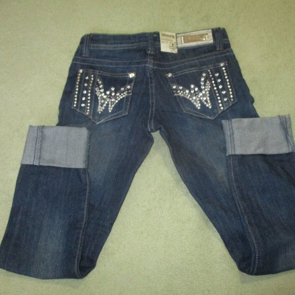 NEW FREE CULTURE Womens Jeans Sz 3 Low Waist